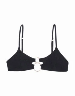 Beach Bunny Lexi Black Bralette & Nadia Skimpy Bottom Bikini Swimwear Set -Curve Bikini beach bunny apparel accessories clothing swimwear beach bunny lexi black bralette nadia skimpy bottom bikini swimwear set 28023936548962