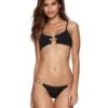 Beach Bunny Lexi Black Bralette & Nadia Skimpy Bottom Bikini Swimwear Set