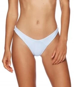 Beach Bunny Lola Blue & White Stripe Skimpy Bikini Bottom Swim Separate