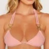 Beach Bunny Cherry Blossom Nadia Love Triangle Top Bikini Swimwear Separate -Curve Bikini beach bunny apparel accessories clothing swimwear small pink beach bunny cherry blossom nadia love triangle top bikini swimwear separate 28017458544738