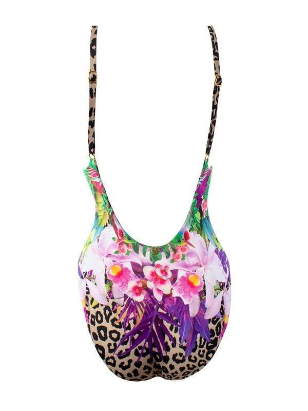 Liliana Montoya GAiA Amazonia Jaguar Adjustable Strap One Piece Trikini 3 Liliana Montoya GAiA Amazonia Jaguar Adjustable Strap One Piece Trikini - Image 2