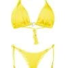Liliana Montoya Yellow Bikini Marinera Shiny Tops & Bottom Bikini Swimwear Set -Curve Bikini montoya apparel accessories clothing swimwear liliana montoya yellow bikini marinera shiny tops bottom bikini swimwear set 12047963684962