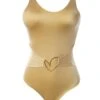 Liliana Montoya GAiA Gold Adjustable Strap One Piece Trikini -Curve Bikini montoya apparel accessories clothing swimwear small gold liliana montoya gaia gold adjustable strap one piece trikini 2021 sexy liliana montoya gaia gold one piece trikini 28108464455