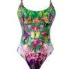 Liliana Montoya GAiA Amazonia Jaguar Adjustable Strap One Piece Trikini -Curve Bikini montoya apparel accessories clothing swimwear small print liliana montoya gaia amazonia jaguar adjustable strap one piece trikini 2021 sexy liliana montoya gaia amazonia jaguar one pi 1
