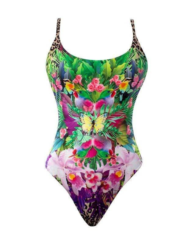 Liliana Montoya GAiA Amazonia Jaguar Adjustable Strap One Piece Trikini 2 Liliana Montoya GAiA Amazonia Jaguar Adjustable Strap One Piece Trikini