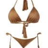 Liliana Montoya GAiA Bronze Triangle Top & Side Tie Cheeky Bottom Set -Curve Bikini montoya apparel accessories clothing swimwear small small brown liliana montoya gaia bronze triangle top side tie cheeky bottom set 28106092019810 1