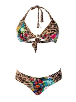 Liliana Montoya GAiA Rainforest Tiger Triangle Top & Cheeky Bottom Set