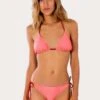 Thaikila Azalee Reversible Triangle Top And Side Tie Brazilian Bottom Bikini Swimwear Swimsuit Set -Curve Bikini thaikila apparel accessories clothing swimwear print one size thaikila azalee reversible triangle top and side tie brazilian bottom bikini swimwear swimsuit set 28053878538338